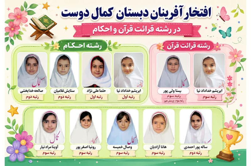 افتختذ آفرینان قرائت و احکام 